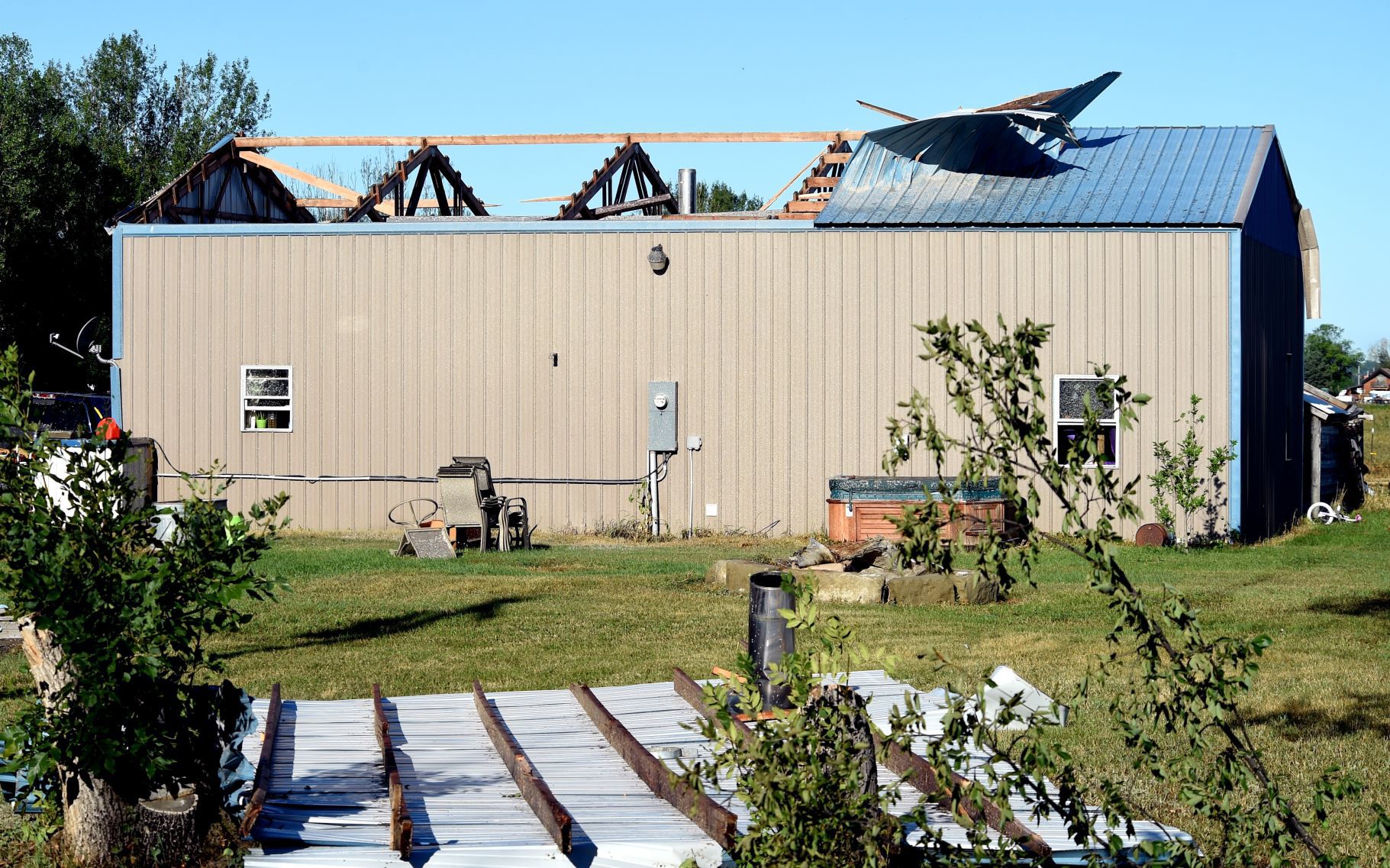 Storm aftermath